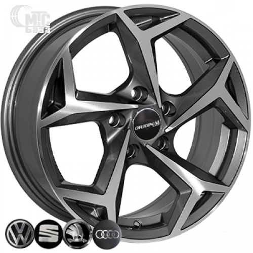 ZW BK5340 6,5x16 5x100 ET35 DIA57,1 (GP)